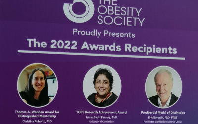 Obesity Society’s Research Achievement Award 2022